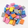 Nail Files 500Pcs Mini Sponge File 100180 Colorful Sandpaper Buffer Polishing Sanding Block Grinding Strips Mancure Salon Tools 220909