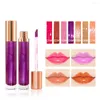 Lip Gloss 7-color Moist Pearl Shiny Private Custom Logo Nutritivo e hidratante