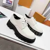 Top-Designerschuhe Frauen Slebende Plattformen Sneakers Klassische Lederdruck Chaussures Plattform Casual Schuhe mit Box Größe 35-41