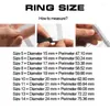 Cluster Rings 6mm Rotatable Smooth Titanium Steel Electroplating Decompression Rotating Ring Casual Fashion Punk Fine Tuning Cup Union