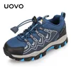 Sneakers UOVO Boys Girls Sports Children Footwear Outdoor Breathable Kids Hiking Shoes Spring And Autumn Sneakers Eur #2739 220909