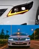 Bilstyling för Corolla 2011-2013 LED Crystal Matrix strålkastare DRL FOG LAMP Turn Sign Light Low High Beam-strålkastare