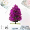 Faux Floral Greenery Small Christmas Tree Pickled Bonsai New Year Festival Home Party Decoration Flower Piece Piece Plants Phade Bonsai J220906