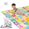 Spielmatten 180x100 faltbare Babyspielmatte pädagogischer Kinderteppich Kinderzimmer Kletterunterlage ungiftiger Kinderteppich Aktivitäten Spiele Spielzeug 220909