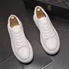 Scarpe da sposa in stile stile in stile italiano Spettaci bianchi leggeri sneaker casual sneaker rotonda cuscino aria cuscino che guida mocassini da passeggio a piedi