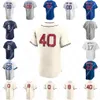 Maillots de baseball personnalisés 2022 Field of Dreams Jersey Willson Contreras Patrick Sagesse Ian Happ Seiya Suzuki Nico Hoerner Nick Madrigal Jas