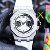 Orologio da uomo orologi meccanici automatici 45 mm orologi da polso d'affari uomini cinghia di gomma impermeabile montre de luxe