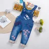 Компания Ienens Baby Denim в комбинезон малыш для девочек-плей-костюма одежда детские джинсы мальчики брюки младенцы-дуга