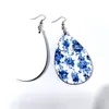 Boucles d'oreilles en forme de goutte d'eau, différentes tailles, pendentifs d'oreille par sublimation, personnalisés en bois, boucles d'oreilles vierges, bijoux à faire soi-même