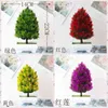 Faux Floral Greenery Small Christmas Tree Pickled Bonsai New Year Festival Home Party Decoration Flower Piece Piece Plants Phade Bonsai J220906