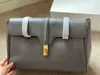حقيبة مسائية حقائب كتف ماركة فاخرة Soft 16 أزياء بسيطة صغيرة مربعة حقيبة نسائية مصممة عالية الجودة سعة عالية حقائب يد جلدية حقيقية 1220