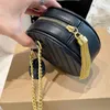 Borsa a tracolla Ysbag Round Designer Bags Women Crossbody Borse in pelle Borse per borse in pelle Borse di moda borse vintage 0607