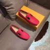 2022 Mens Loafers Men Designer Red Python Leather Classic Fashion Monte Carlo Loafer New Moccasin Ship