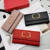 허리 가방 여성 핸드백 가방 고품질 가죽 제로 지갑 클래식 카드 가방 Samll Ladies Flip Buckle Pursemulti Pochette