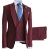 Costumes pour hommes Blazers Hommes Printemps et Automne Couleur Unie 20 Couleurs Costume 3 pièces Décontracté Coupe Slim Grande Taille M-6XL Costume Quotidien Régulier Hommes M-4XL 220909