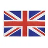 150x90CM 3x5Fts Royaume-Uni Américain Bannière Drapeaux Australie Russie Brésil Ukraine Union Européenne Canada Drapeau Double Face Imprimé Polyester