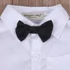 Мужские спортивные костюмы 2pcs/set маленький джентльменский костюм наряды белые футболка топа