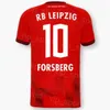 2022-23 FC Club 25 Olmo Soccer Jersey 19 Sorloth 9 Poulsen 4 Orban 21 Brobbey 7 Sabitzer 10 Forsberg 18 Nkunku Shirt Football Kit per fan dello sport Uniforme Sport Laibixi