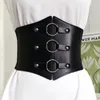 Cinture corsetto elegante nero per donna versatile abito versatile top top design di lusso di lusso cintura elastico cintura elastico marchio marchio gotico