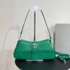 Nuevo B Reloj de arena Bolso axilar Mujeres Hobo Bolsos Cool Girl Crossbody Hombro Axilas Bolsos diseñador Monedero Cocodrilo Bolso de cuero genuino Alta calidad 9 colores