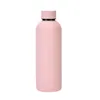 Bouteilles d'eau 500 ml/17 oz en acier inoxydable givré bouteille d'eau de sport Portable tasse de sport de plein air isolation voyage bouteilles de fiole à vide