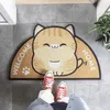 Carpets Cartoon Sand Scraping Dust Door Entrance Mat Hallway Kitchen Bath Non-slip Rug Removal Carpet Wire Loop Footpad Doormat