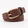 Belts 2022 Fashion PU Leather Of Women Belt Wide Female Pin Buckle For Lady Girdle Riem Voor Dames