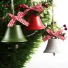 Décorations de Noël Cloche de Noël Jingle Bells Cloche en métal Ornement Arbre Suspendu Pendentif pour les décorations de Noël Année Fête Enfants Jouets # 50g 220908