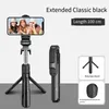 Stativsxt02 mobiltelefon bluetooth selfie stick stativ integrerad multifunktionell bärbar 70 cm live sändning magiska enhet8112838