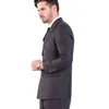 Trajes para hombres Blazers Hombres Slim Fit Moda Negocios Casual Blazers con doble botonadura Chaqueta Abrigo Pantalones Boda Novio Fiesta Flaco 2 piezas Trajes Pantalones 220909