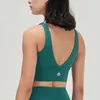 Soutien-gorge de yoga profond V beau dos tenues de yoga fitness gilet à col roulé pour les femmes réunies avec coussin de poitrine dame haut de sport VELAFEEL