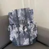 Męskie plecaki Projektant Luksusowe damskie plecaki na zewnątrz Torebka z nadrukiem Komputer Trekking Szkolne torby podróżne Duże dla nastoletnich dziewcząt Torba unisex Bagpack Bookbag