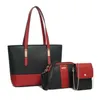 Wholale Luxury Dign PU Leather Custom Ladi 3 in 1 Set di borse a mano Borse da donna