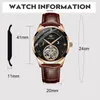 Armbandsur Ai Lang Moon Phase Watch Men Automatic Mechanical Men's Fashion Business Luxury Top Brand Sports Watches Gents