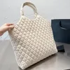 tasarımcı çantaları Kapasite Büyük Tote Çanta Kapitone Çanta Mini Tote Mağaza Çantaları Kadın Deri Crossbody Omuz Çantası Çanta Küçük Moda Harf H