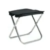 Meubles de camping en alliage d'aluminium stockage portable tabouret de pêche siège de pique-nique ultra-léger chaise de camping mobilier d'extérieur 0909