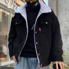 Parkas pour hommes hommes automne hiver épaissir chaud slim fit vestes en velours côtelé vêtements d'extérieur pour hommes manteau hip hop mâle adolescent veste décontractée colorée S-5XL 220909