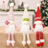الحفلات الأخرى لحفلات عيد الميلاد لعبة Gnome Dollies Doll Merry Decorations for Home Ornament Xmas Navidad Gift Natal ye 220908