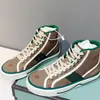 TBTGOL İşlemeli Loafer'lar Denim Kanvas Lüks Tasarımcı Sneakers Çizmeler Bağcıklı Terlikler Abanoz Çiçekli Bej Beyaz Mini Düz Spor Ayakkabılar NO412