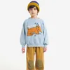 Pullover kinderen jongens meisjes sweaters bobo herfst winter kinderen lange mouw sweatshirt cartoon patroon openlijk kleding 220909