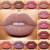 Lip Gloss Brand 12 Colors Matte Naakt Glosses Waterdichte lippenstiftset Langdurige make-upkits Nitaanval Liquid Lipsticks