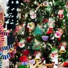 Altri articoli per feste per eventi Stringa di Natale 20 con lampada a LED Albero di Natale Pupazzo di neve Babbo Natale Lampada a sospensione natalizia per decorazioni natalizie 220908