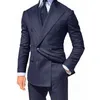 Men039S garnitury Blazery żółte podwójne piersi Slim Fit dla mężczyzn Peaked Lapel Custom 2 -Place Wedding Groom Tuxedos Mężczyzna Fash9913334