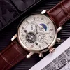Baifujiangshi d Ton Feili – montre étanche pour hommes, marque célèbre, entièrement automatique, mécanique, calendrier perpétuel, série