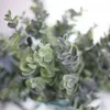 Faux Floral Greenery 5 STKS Green Grass Fiori finti artificiali Plastica Pianta di eucalipto Fiori Home Room Decorazione di nozze J220906