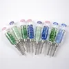 Mini Freezable Glycerin NC Kits Nector Collector Hookahs 14mm Smoking Hand Pipe Glass Bong Nector Collectors Tobacco Tools