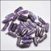 Charms Naturstein Amethyst Sechseck Prisma Form Charms Anhänger für Heilkristalle Steine Schmuckherstellung Drop Lieferung 2021 Findi Dhu8K