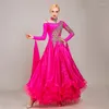 Stage Wear Ballroom Dance Competition Dress Fringe Waltz Rumba Costumes Dancing Foxtrot