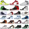 Boots Sandals 1 Stealth Visionaire Stage Haze Mens Basketball Shoes 1s High Mid Low Drainers Patent Green Troud Bred Royal Hyper Toe University