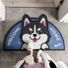 Carpets Cartoon Sand Scraping Dust Door Entrance Mat Hallway Kitchen Bath Non-slip Rug Removal Carpet Wire Loop Footpad Doormat